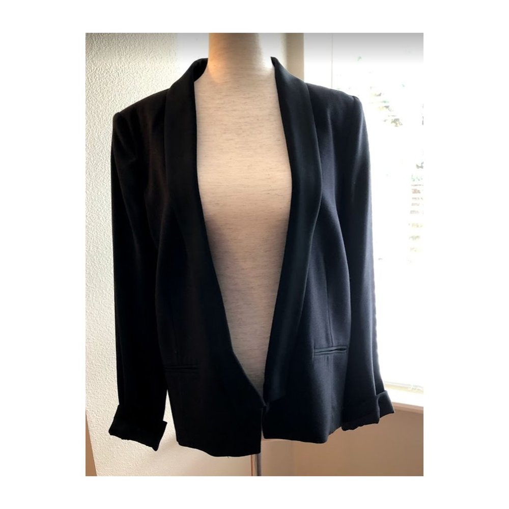 Comptoir Des Cotonniers Black Oversized Blazer